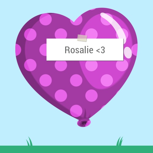 Rosalie <3